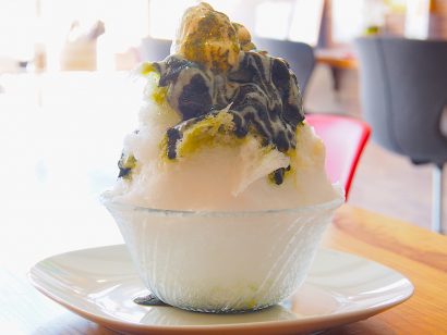 かき氷“ふわり”〜カフェ＆ダイニングＤａｙｉｓ(村上市山居町)【村上新聞】