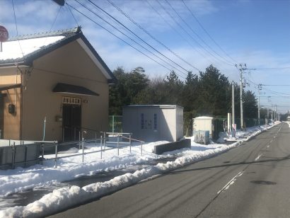 新潟市北区太夫浜と太夫浜新町でイノシシが目撃される