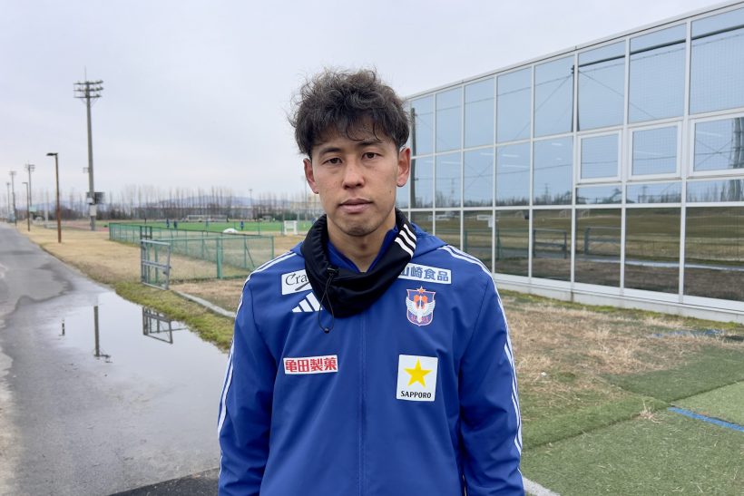 コジマタケヒロのアルビ日記2024 Vol.5「鬼気迫る」 谷口海斗 - 新潟