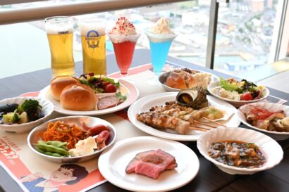 【懐かしの昭和メニューも】地上125メートルで味わう夏の絶景とビール　ホテル日航新潟「絶景ビアフェスタ」開催
