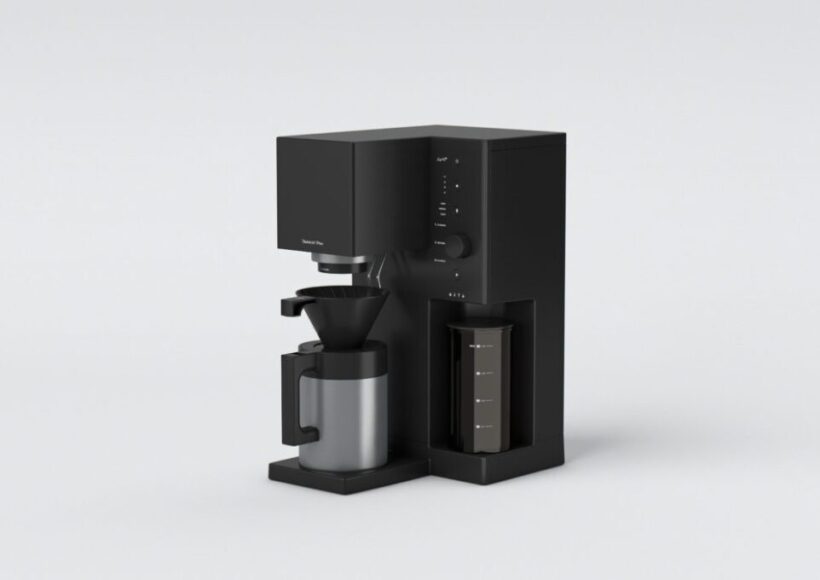 コーヒーメーカー(焙煎器付き)新品 ダイニチ工業、バリスタ監修の家庭用コーヒー機器2製品 焙煎機と