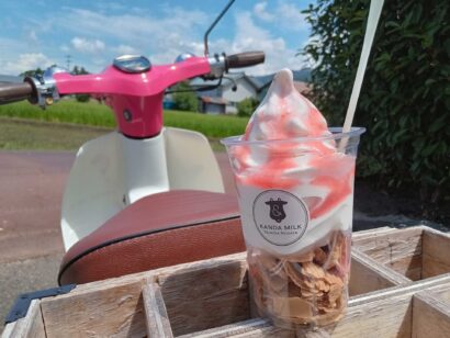 【キシャメシ夏休み特集】＜真夏のひんやり甘味処＞神田酪農みるぱす（阿賀野市）「みるパフェ」