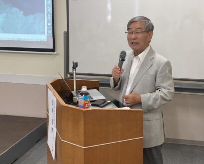 【梅川リポート⑨】「国産資源でエネルギー安定供給を」上越市でメタンハイドレート視察・講演会