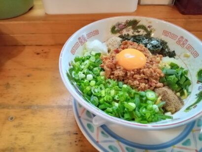 【キシャメシ】JR豊栄駅前 勝鬨屋（新潟市北区）で台湾まぜそばの本質に気付かされる