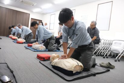 「防災は企業にとってコストではない。命を守る組織づくりを」村尾技建（新潟市中央区）でBCPや防災に関する研修、東日本大震災被災者も講演