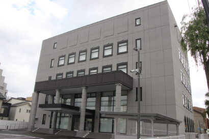 【新潟証券取引所跡地へ】新潟綜合警備保障が新社屋竣工、本社機能を中央区上大川前通へ移転