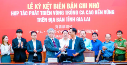 【カカオ不足の課題解決へ】ブルボン、ベトナム企業と覚書締結　安定した供給と現地の生産拡大目指し