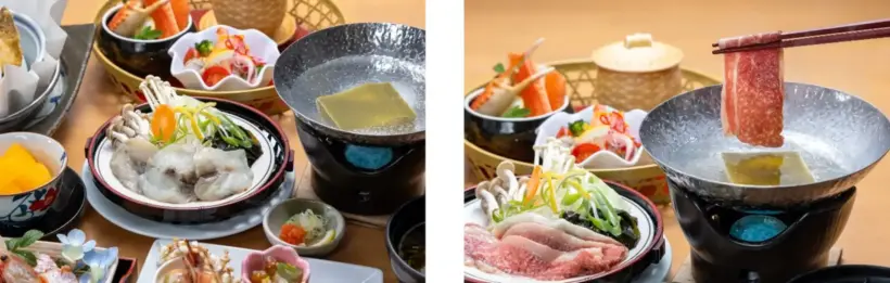 SADO二ツ亀ビューホテル 冬の味覚パック 食事プラン