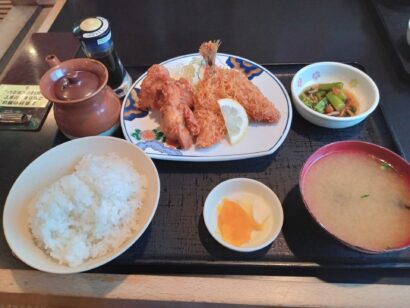 【キシャメシ】外サク中フワ&ジューシー、アジフライ定食で感動したい人は「割烹食堂 福泉」（三条市）へ