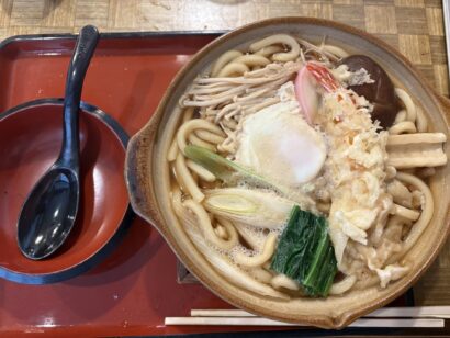 【キシャメシ年末年始SP】編集部厳選・新潟のアツアツグルメ　澤田そば屋（新潟県上越市）の鍋焼きうどん