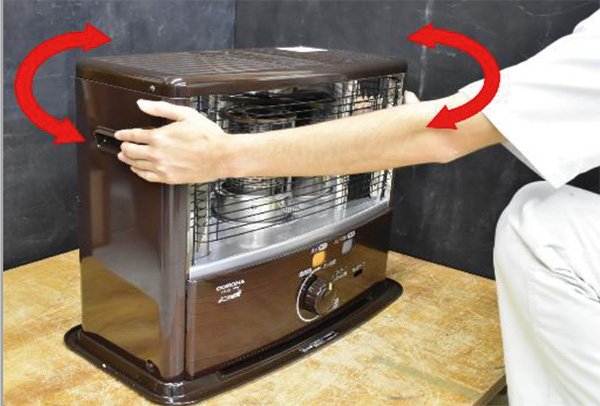 停電に備え 5年以上保管の石油ストーブの事前点検を コロナが呼びかけ