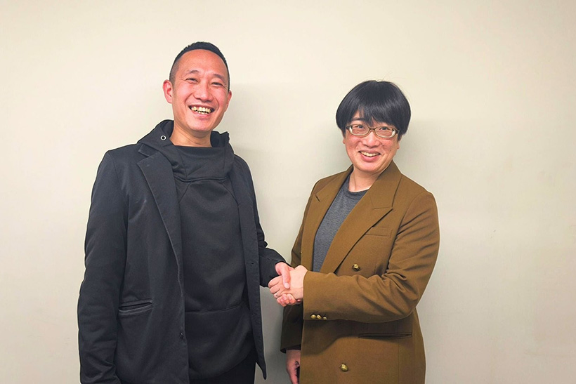 三ツ目 代表取締役 澤（左）、きら星 代表取締役 伊藤（右）
