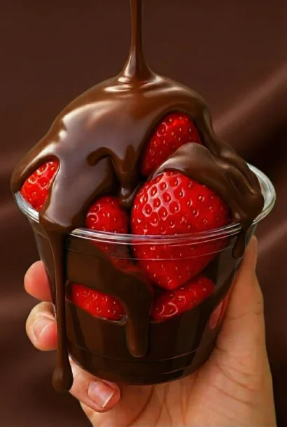 Strawberry choco　ダークチョコ