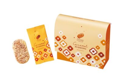 【プリンのような、なめらかで濃厚な味わい】ハッピーターンズの新商品「カラメルプリン」が期間限定で登場