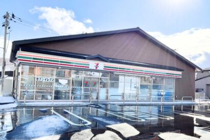 【県内初の切妻屋根の店舗】県産木材活用の「セブン‐イレブン」1月30日オープン　ふるさと新潟木づかい事業の一環