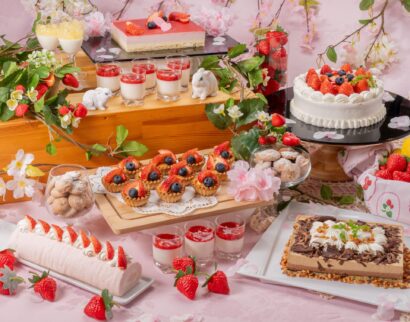 【いちごケーキずらり】ロイヤル胎内パークホテルで春の贅沢ランチ＆ビュッフェ開催
