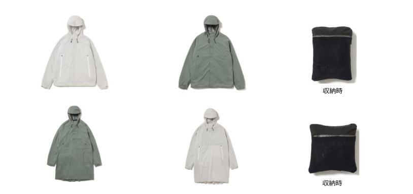 スノーピーク「Pertex Weatherproof」シリーズ