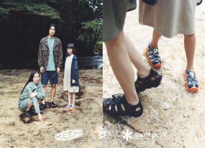 【新商品】スノーピークとKEENが初のコラボ、多用途サンダル「HYPERPORT H2」を発売