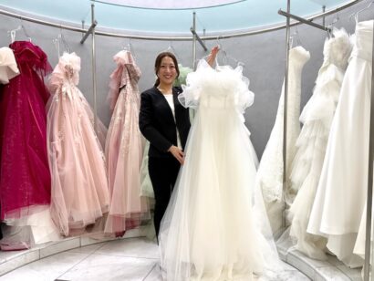 【特集】アークベル・ビアンベール本店で花嫁の笑顔が輝くウェディングドレスを提案する、新潟青陵大学短期大学部卒業生・岩名美佳さん