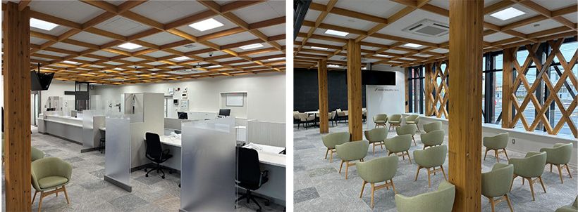 新津支店・新津中央支店内装