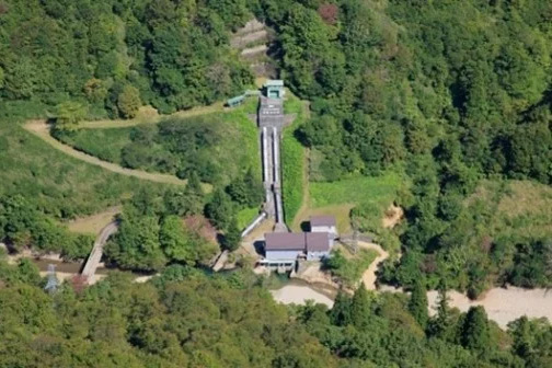 末沢発電所空撮