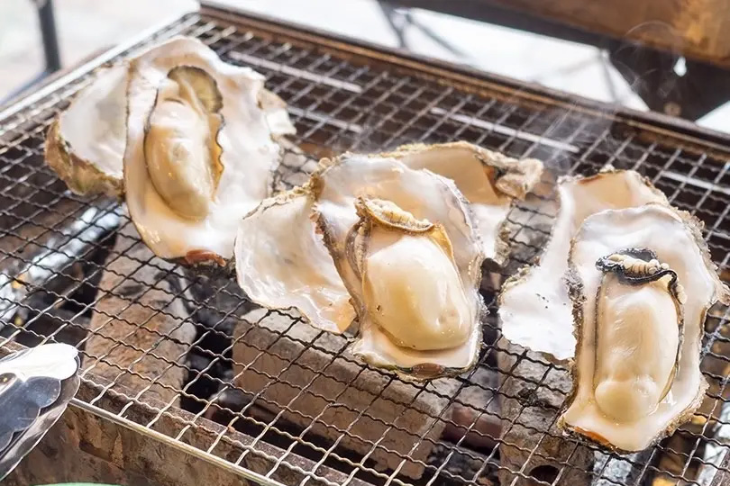 焼き牡蠣