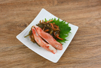 【豪華香箱ガニ風】マルタスギヨ、代替原料活用のおつまみ3品を発売　ズワイガニ、ホタテなどの水産資源枯渇に対応