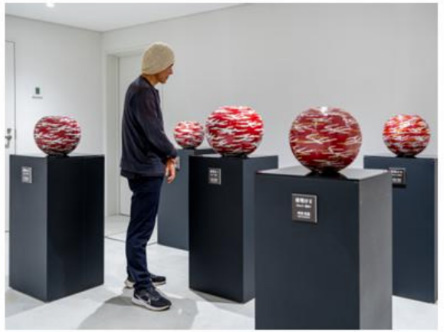 大阪・関西万博での展示風景