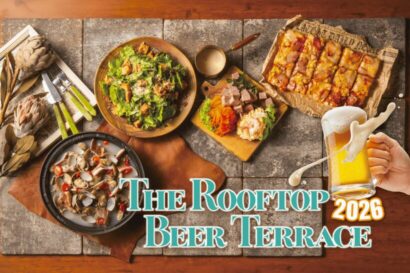 【絶景×地中海バル】ホテルオークラ新潟、屋上ビアガーデン「The Rooftop Beer Terrace 2026」6月26日から開催