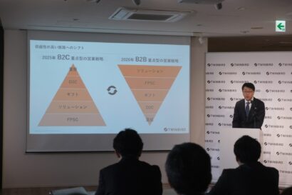 野水社長「抜本的な構造改革進める」、ツインバードが機関投資家向け決算説明会を開催