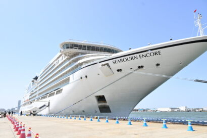 【船内動画あり】新潟港に初寄港した豪華客船「シーボーン・アンコール」歓迎式典　船長が語った新潟の魅力