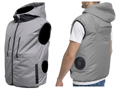 【マイナス10度の遮熱効果】コメリ、裏チタンコーティングの「ファンが取り付けられるウェア」2種を発売