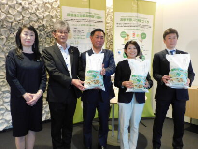 子ども食堂へ「資源循環米」寄付　長岡発の循環型農業プロジェクトが活動報告（新潟県長岡市）