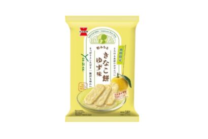 【夏に合う爽やかな香り】岩塚製菓、九州産ゆず皮パウダーを使った「きなこ餅 ゆず味」を期間限定発売