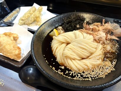 【キシャメシ】讃岐でも稲庭でもない、新感覚うどんに驚く　長岡市「UDON RYUKI」