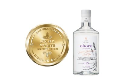 ニセコのラベンダーを使ったクラフトジン「ohoro GIN Limited Edition Lavender」、世界的酒類コンペで「ダブルゴールド」受賞