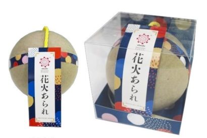 岩塚製菓、長岡花火応援の限定商品を発売　「ふわっと」と「長岡花火あられ」展開
