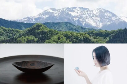 【八海山】木工・和菓子・日本酒が響き合う、八海醸造が「魚沼の里」で作家の個展に合わせてペアリングイベントを開催