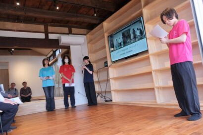 【空き店舗を地域の居場所に】新潟青陵大学の学生らがDIY、フレッシュ本町に「灯り場」プレオープン