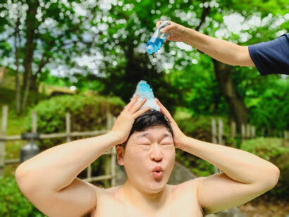 【今年もやるよ！】絶冷「かき氷シャンプー」で暑気払い、日帰り温泉 花の湯館（新潟市秋葉区）で7月24～26日の3日間