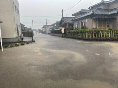 7月24日の大雨により県内77棟に被害　通行止め継続中の道路も