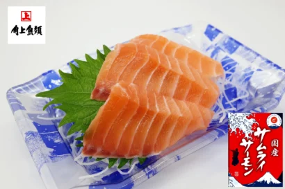 【異次元の鮮度】角上魚類から富士山麓の恩恵受けた、唯一の純国産「サムライサーモン」販売開始