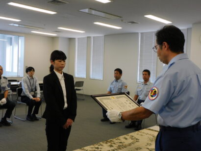 【お手柄】CoCoLo長岡の職員6人、連携して救命処置　長岡市消防が表彰（新潟県長岡市）