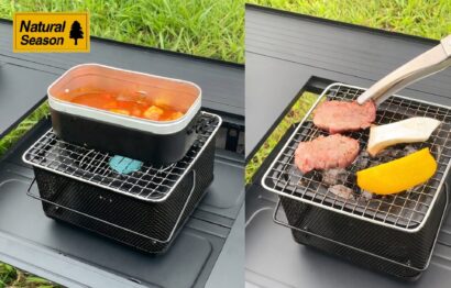 ソロキャンから防災用まで幅広く活躍　コメリ、卓上キューブコンロを発売
