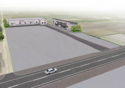 【長岡ICまで車で約15分】長岡市下条町に2,240坪の大型事業用地、物流拠点や工場用地に適した土地を公開