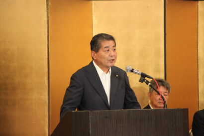 【時代の変化を楽しんで】加賀田組が創立記念日式典を挙行、「オール加賀田」掲げチーム一丸に