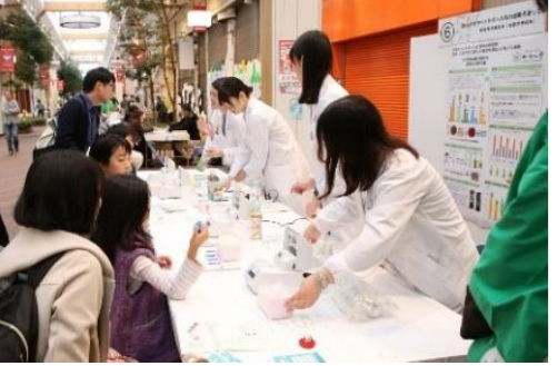 昨年の体験ブースの様子（新潟大学の資料より）