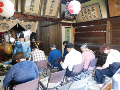 408年超の歴史繋いで　長岡城の鬼門除け　観光院稲荷観照神社で秋季例祭  (新潟県長岡市)